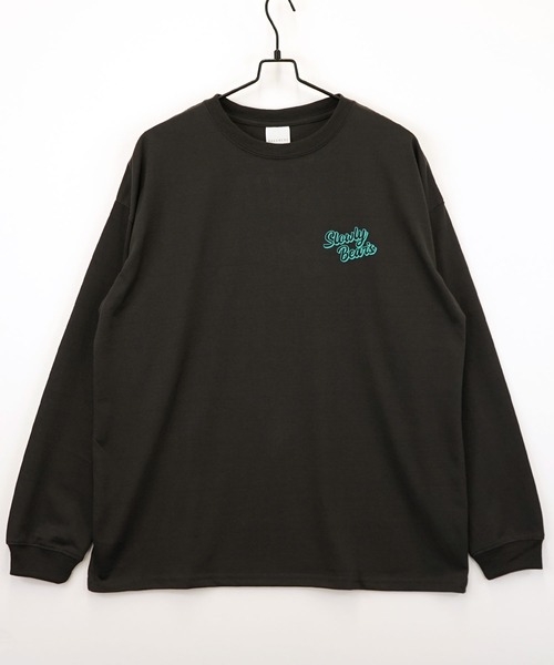 Burner(バーナー)の「【GROOVY STORE】サガラ刺繍ワイドシルエットロングスリーブT(Tシャツ/カットソー・メンズ・A/B/C/D/E/F/G/H/I/ブラック/スミクロ/ホワイト/ブラウン・LL/M/L)」の22枚目の写真
