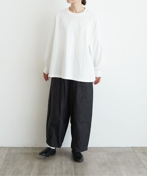 マカロンカットソー（Tシャツ/カットソー）｜休日と詩（キュウジツ