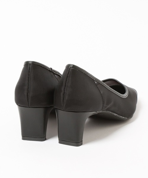 Andemiu（アンデミュウ）の「シアードットヒールパンプス587563（パンプス・レディース・ライトグレー/ブラック/アイボリー・MEDIUM/LARGE/SMALL/XS size）」の10枚目の写真