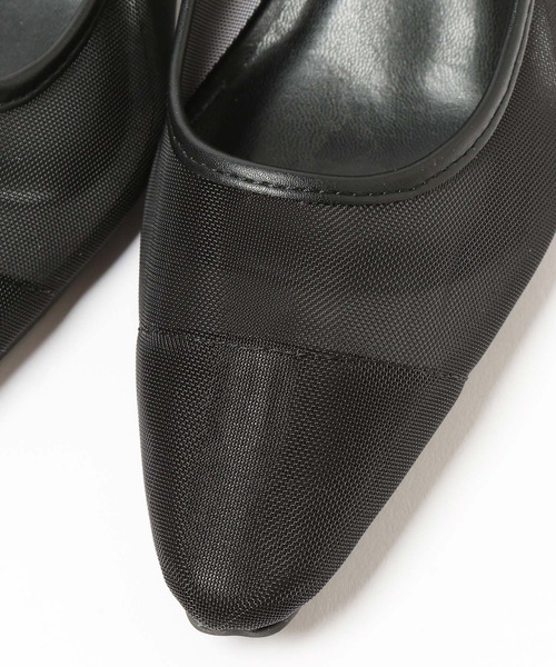 Andemiu（アンデミュウ）の「シアードットヒールパンプス587563（パンプス・レディース・ライトグレー/ブラック/アイボリー・MEDIUM/LARGE/SMALL/XS size）」の13枚目の写真