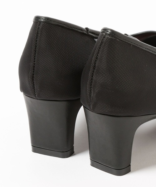 Andemiu（アンデミュウ）の「シアードットヒールパンプス587563（パンプス・レディース・ライトグレー/ブラック/アイボリー・MEDIUM/LARGE/SMALL/XS size）」の18枚目の写真