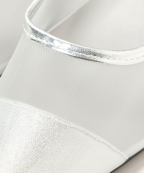 Andemiu（アンデミュウ）の「シアードットヒールパンプス587563（パンプス・レディース・ライトグレー/ブラック/アイボリー・MEDIUM/LARGE/SMALL/XS size）」の22枚目の写真