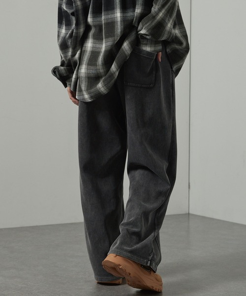 セール】【Alfred Alex】ヴィンテージ加工ケミカルウォッシュ ワン