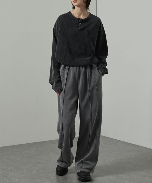 セール】【Alfred Alex】ヴィンテージ加工ケミカルウォッシュ ワン