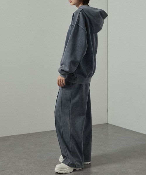 セール】【Alfred Alex】ヴィンテージ加工ケミカルウォッシュ ワン