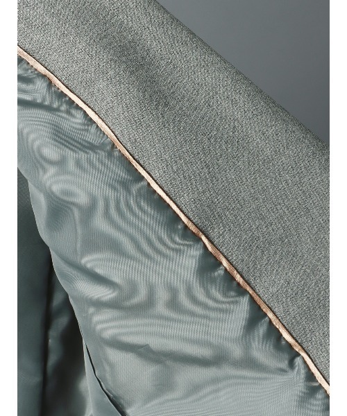 CIS.（シス）の「CIS． シグナルポイントジャケット ウォッシャブル ストレッチ ツイードライクポリエステル 無地（テーラードジャケット・レディース・グレー/ベージュ・36(7号)/38(9号)）」の19枚目の写真