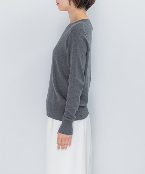 URBAN RESEARCH ROSSO WOMEN(アーバンリサーチ ロッソ)の「GICIPI FRAGORA(Tシャツ/カットソー・レディース・ホワイト/ブラック/グレー・1)」の6枚目の写真
