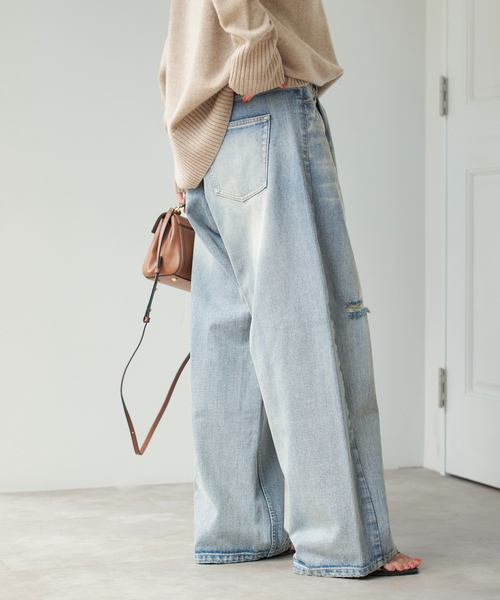 Spick & Span（スピックアンドスパン）の「5 1/2 TUCKBARREL DENIM