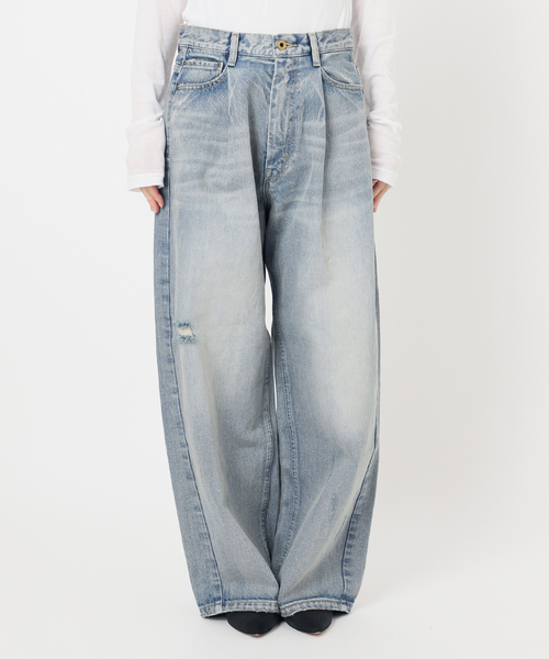 5 1/2 TUCKBARREL DENIM（デニムパンツ）｜Spick & Span（スピック