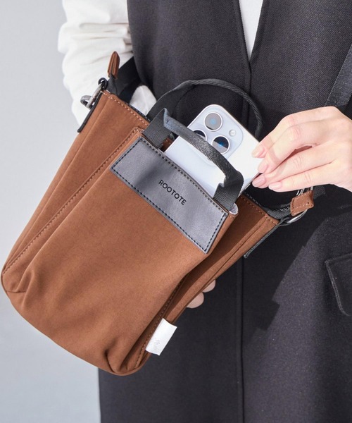 ROOTOTE(ルートート)の「ルートート / LT.べビール―.フロントオープン-A(ショルダーバッグ・レディース・ブラック/ブルー系その他/レッド系その他/ブラウン系その他・FREE)」の17枚目の写真