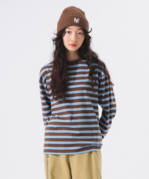 ベーシック ボーダー ロングスリーブ（Tシャツ/カットソー