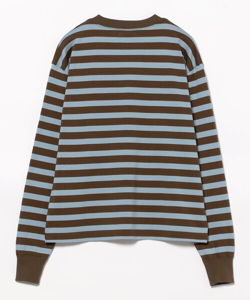 BEAMS BOY（ビームスボーイ）の「ベーシック ボーダー ロングスリーブ（Tシャツ/カットソー・レディース・パープル/ブラウン/ブルー・ONE SIZE）」の20枚目の写真