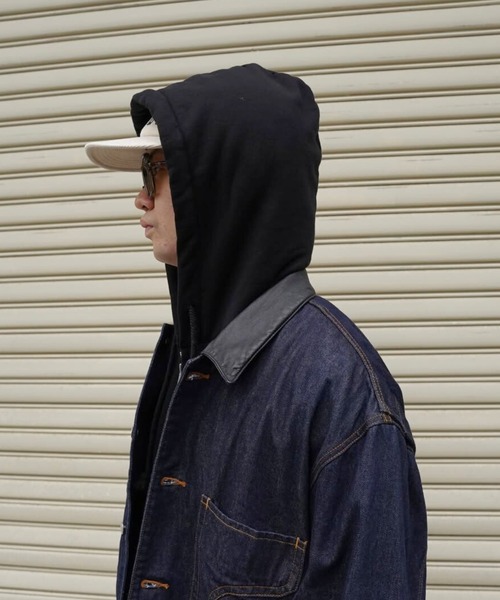 MATSUFUJI（マツフジ）の「【MATSUFUJI】 Zip up Sweat Hoodie（パーカー・メンズ・ブラック・3）」の8枚目の写真