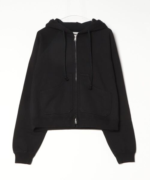 MATSUFUJI（マツフジ）の「【MATSUFUJI】 Zip up Sweat Hoodie（パーカー・メンズ・ブラック・3）」の6枚目の写真