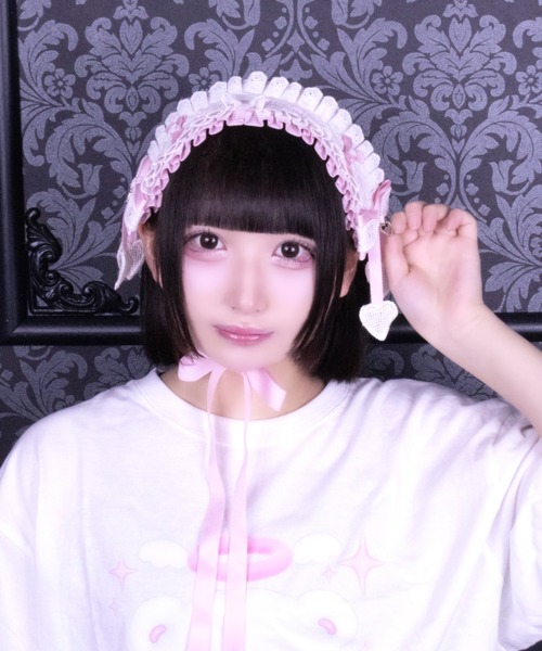 ギンガムチェックヘッドドレス（その他ヘアアクセサリー）｜mine by