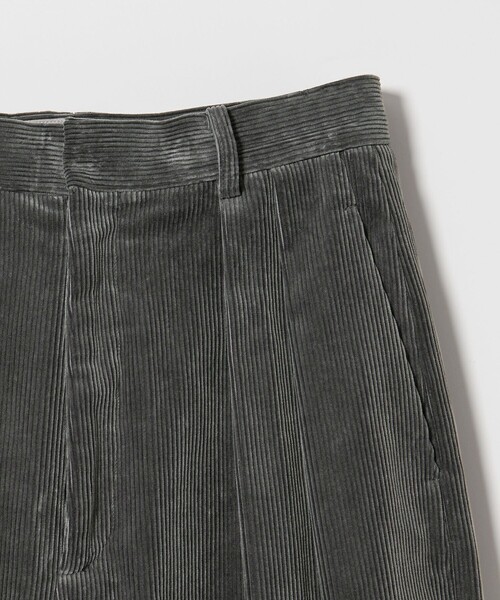 6（ロク）の「＜6(ROKU)＞コットン コーデュロイ パンツ 25FW（スラックス・レディース・ケリーグリーン/ダークグレー・36/38/34/32）」の8枚目の写真