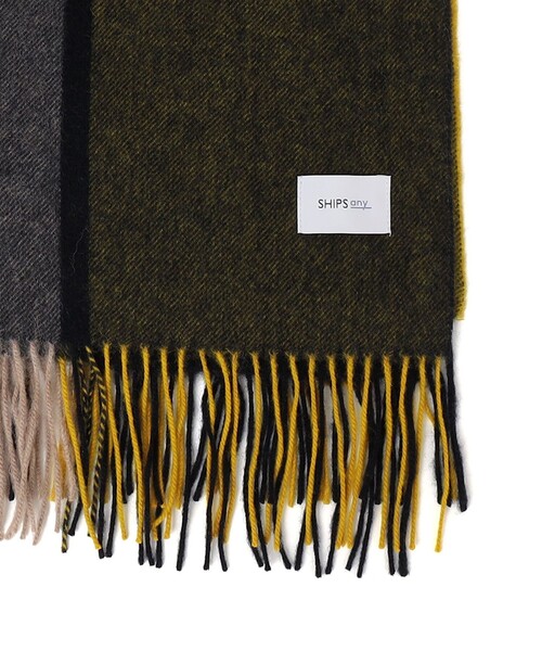 SHIPS any: ウール チェック ストール（ストール/ショール）｜SHIPS