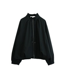 MARILYN MOON マリリンムーン アウター ブルゾン ブラック 黒 セール】volume sleeve taffeta mid-blouson（ブルゾン）｜Marilyn
