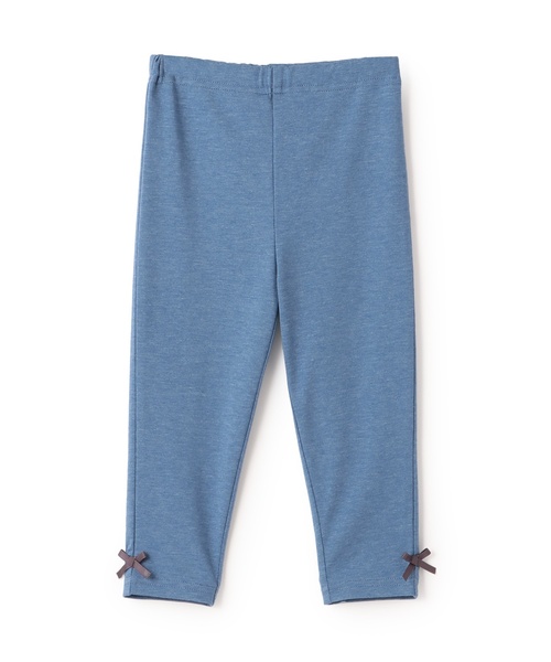 petit main（プティマイン）の「【プティプラ】GIRLS10分丈レギンス（レギンス/スパッツ・キッズ・チャコール/アイボリー/ブラック/レッド/ピンク/カラフル/モカ/ブルーグレー/スモークピンク/ブルー・100cm/110cm/130cm/120cm/80ｃｍ/90cm）」の6枚目の写真