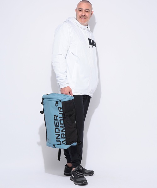 UNDER ARMOUR(アンダーアーマー)の「アンダーアーマー パーカー メンズ 大きいサイズ LOOSE 裏メッシュ フルジップ ジャケット MESH LINER CB JACKET トレーニング UNDER ARMOUR(その他アウター・メンズ・ホワイト/ブラック・4XL/5XL/3XL)」の7枚目の写真