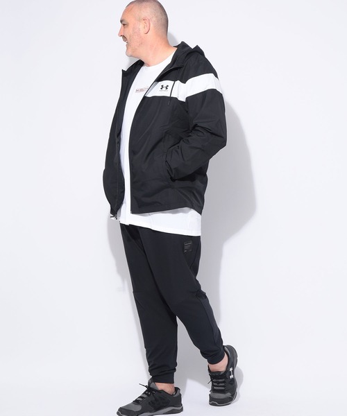 UNDER ARMOUR(アンダーアーマー)の「アンダーアーマー パーカー メンズ 大きいサイズ LOOSE 裏メッシュ フルジップ ジャケット MESH LINER CB JACKET トレーニング UNDER ARMOUR(その他アウター・メンズ・ホワイト/ブラック・4XL/5XL/3XL)」の13枚目の写真