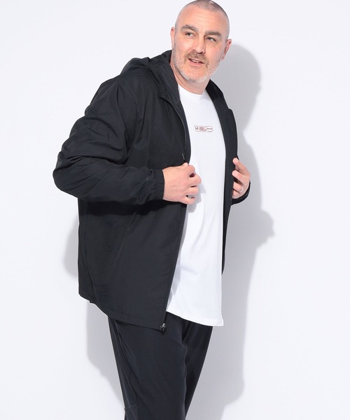 UNDER ARMOUR(アンダーアーマー)の「アンダーアーマー パーカー メンズ 大きいサイズ LOOSE 裏メッシュ フルジップ ジャケット MESH LINER CB JACKET トレーニング UNDER ARMOUR(その他アウター・メンズ・ホワイト/ブラック・4XL/5XL/3XL)」の16枚目の写真
