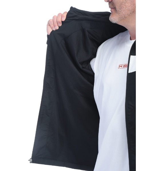 UNDER ARMOUR(アンダーアーマー)の「アンダーアーマー パーカー メンズ 大きいサイズ LOOSE 裏メッシュ フルジップ ジャケット MESH LINER CB JACKET トレーニング UNDER ARMOUR(その他アウター・メンズ・ホワイト/ブラック・4XL/5XL/3XL)」の21枚目の写真
