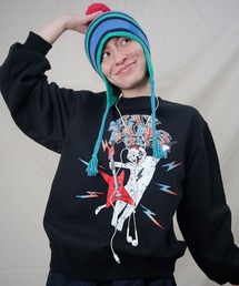 HUMAROUS（ヒューマラス）の「HUMAROUS キャット ギャング ロック スウェット（スウェット）」