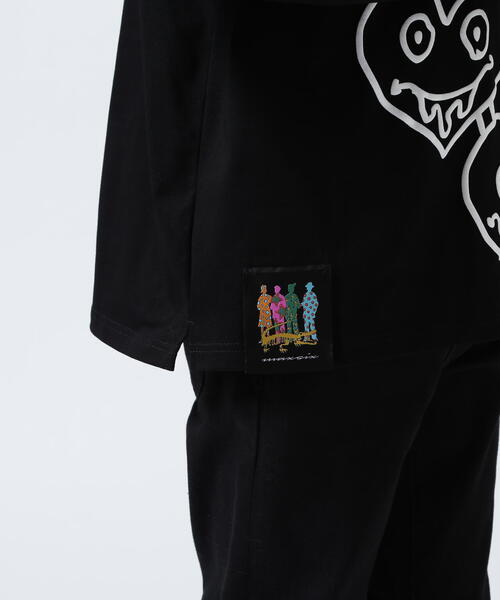 maxsix(マックスシックス)の「maxsix(マックスシックス)ONI HERTS L/S TEE(Tシャツ/カットソー・メンズ・ブラック/ホワイト・M/L)」の17枚目の写真