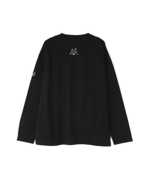 maxsix(マックスシックス)の「maxsix(マックスシックス)ONI HERTS L/S TEE(Tシャツ/カットソー・メンズ・ブラック/ホワイト・M/L)」の3枚目の写真
