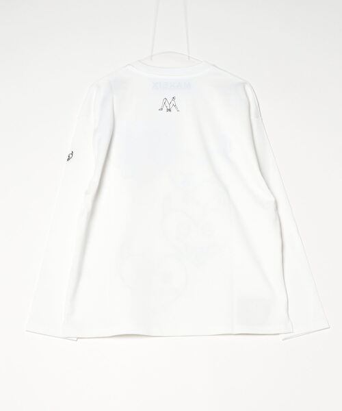 maxsix(マックスシックス)の「maxsix(マックスシックス)ONI HERTS L/S TEE(Tシャツ/カットソー・メンズ・ブラック/ホワイト・M/L)」の7枚目の写真