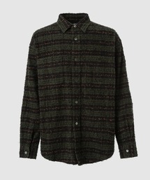 MASU（エムエーエスユー）の「VELVET ZIP-UP SHIRTS（シャツ/ブラウス