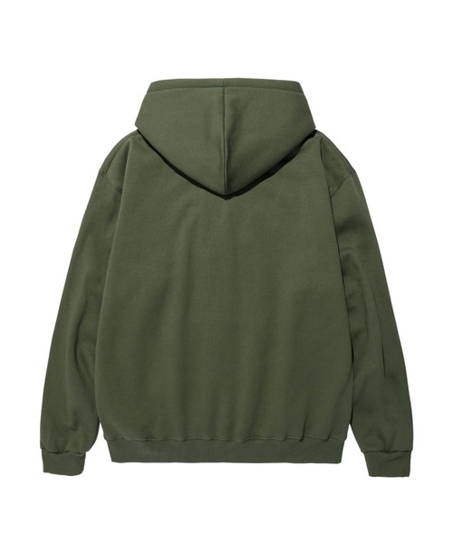 AMESWORLDWIDE（アメスワールドワイド）の「【UNISEX】AMES WORLDWIDE ／BIG TYPOフーディー（パーカー・レディース・ブラック/グレー/カーキ・MEDIUM/SMALL/LARGE）」の4枚目の写真