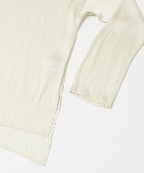 URBAN RESEARCH(アーバンリサーチ)の「ヴィンテージサテンTシャツブラウス(シャツ/ブラウス・レディース・ブラック/オフホワイト・FREE)」の12枚目の写真