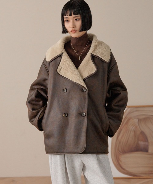 ムートンジャケット 580818（ムートンコート）｜LOWRYS FARM