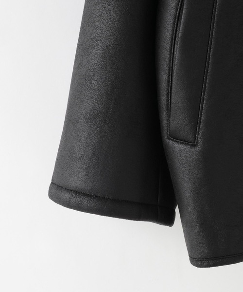 LOWRYS FARM（ローリーズファーム）の「ムートンジャケット  580818（ムートンコート・レディース・ブラウン/ブラック・FREE）」の8枚目の写真