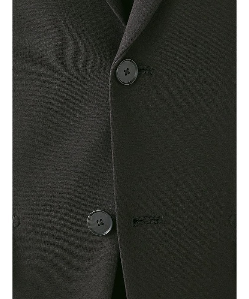 Perfect Suit FActory（パーフェクトスーツファクトリー）の「《裾上げ済み/上下セット/洗える》WEB限定セットアップスーツ【utilityモデル】無地　ブラック（セットアップ・メンズ・ブラック・M/L/LL/S）」の12枚目の写真