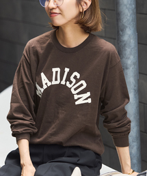 FRAMe WORK ロングTシャツ FRAMeWORK - FRAMeWORK グラフィックロングスリーブTシャツの