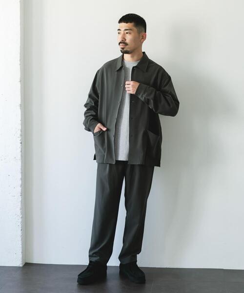 URBAN RESEARCH DOORS（アーバンリサーチドアーズ）の「ウールライクイージートラウザー（その他パンツ・メンズ・カーキ/ネイビー/グレー系その他/ブラウン・SMALL/MEDIUM/LARGE）」の10枚目の写真