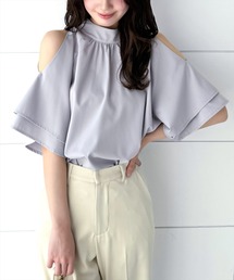 CLEAR BASIC（クリアベーシック）の「半袖ブラウス（シャツ/ブラウス）」