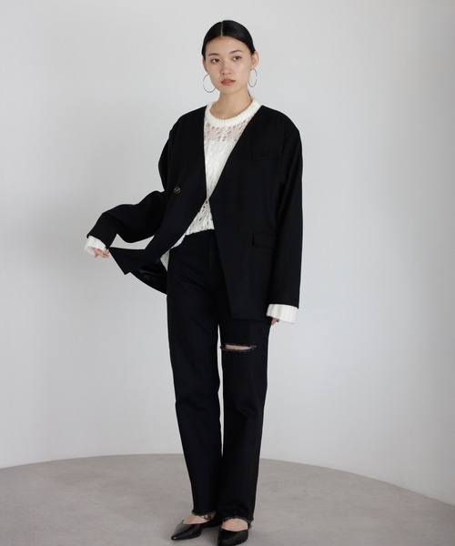 セール】deformation jacket / 変形デザインジャケット（テーラード