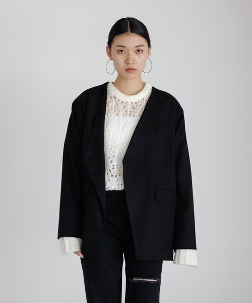 Biscuithead 変形テーラードジャケット Biscuithead 変形テーラードジャケット biscuithead