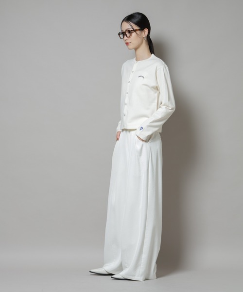 ORCIVAL（オーシバル）の「ORCIVAL/CREW NECK CARDIGAN（カーディガン/ボレロ・レディース・ダークグレー/ベージュ系その他・2）」の12枚目の写真