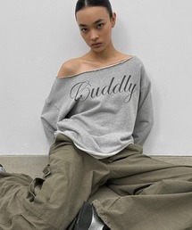 BLACKUP（ブラックアップ）の「[MADE] チピボートネックプリント長袖Tシャツ（Tシャツ/カットソー）」