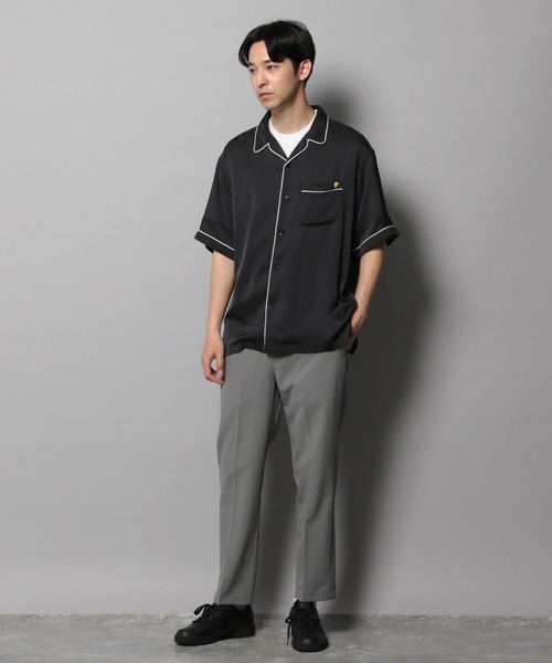 PENDLETON（ペンドルトン）の「【PENDLETON(ペンドルトン)】エンブロイダリーレーヨンシャツ（シャツ/ブラウス・メンズ・オフホワイト/ブラック・LARGE/MEDIUM）」の8枚目の写真