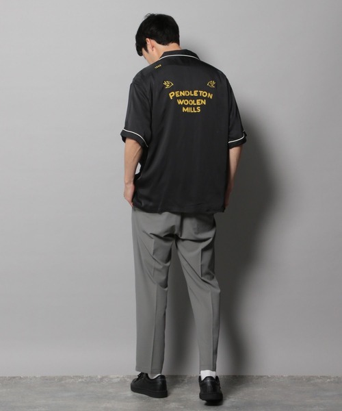 PENDLETON（ペンドルトン）の「【PENDLETON(ペンドルトン)】エンブロイダリーレーヨンシャツ（シャツ/ブラウス・メンズ・オフホワイト/ブラック・LARGE/MEDIUM）」の9枚目の写真