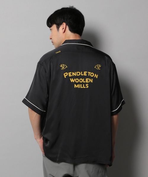 PENDLETON（ペンドルトン）の「【PENDLETON(ペンドルトン)】エンブロイダリーレーヨンシャツ（シャツ/ブラウス・メンズ・オフホワイト/ブラック・LARGE/MEDIUM）」の10枚目の写真
