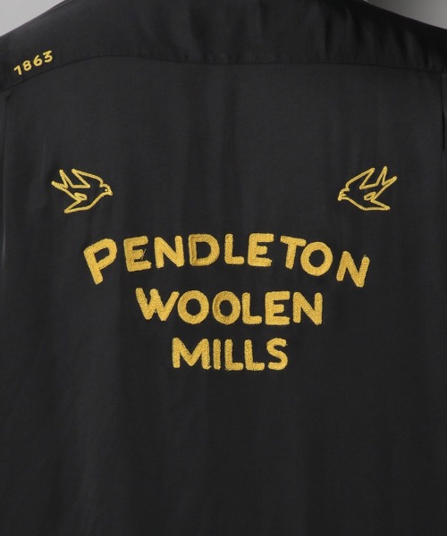 PENDLETON（ペンドルトン）の「【PENDLETON(ペンドルトン)】エンブロイダリーレーヨンシャツ（シャツ/ブラウス・メンズ・オフホワイト/ブラック・LARGE/MEDIUM）」の12枚目の写真