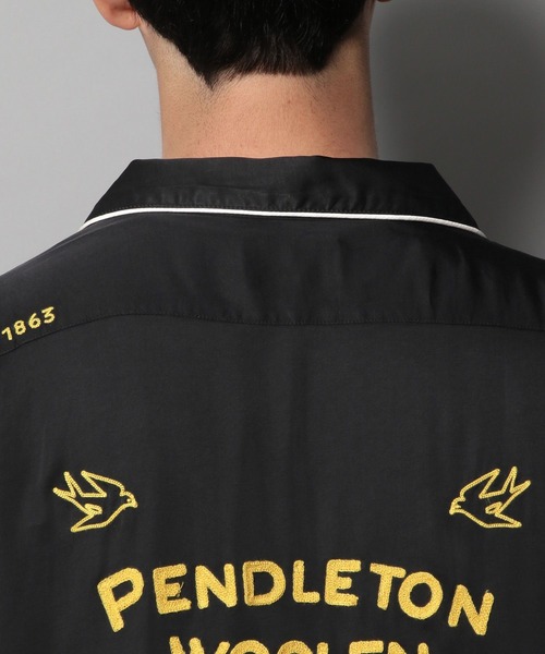 PENDLETON（ペンドルトン）の「【PENDLETON(ペンドルトン)】エンブロイダリーレーヨンシャツ（シャツ/ブラウス・メンズ・オフホワイト/ブラック・LARGE/MEDIUM）」の18枚目の写真