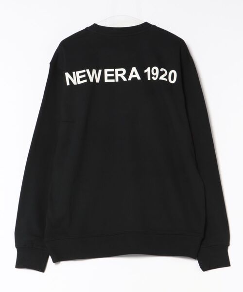NEW ERA(ニューエラ)の「NEW ERA/ニューエラ 裏毛 スウェット クルーネック トレーナー 14682649/14682650/14682651(スウェット・メンズ・ホワイト/ブラック/グレー・M/2XL/XL/L)」の4枚目の写真